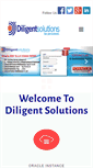Mobile Screenshot of diligentsolutions.net